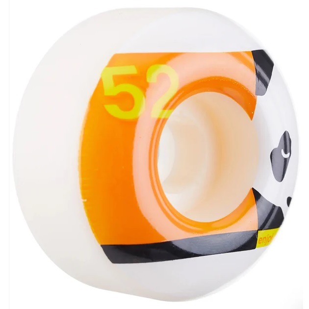 Enjoi Box Panda Orange 99A 52mm Skateboard Wheels