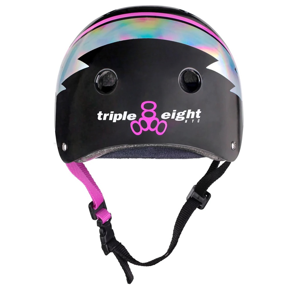 Triple 8 Certified Black Hologram Helmet