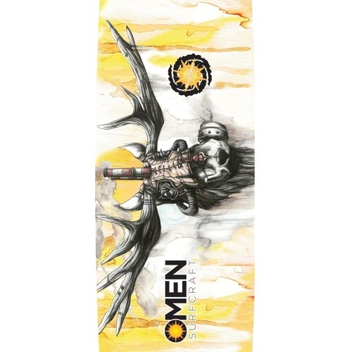 Omen Natural Industry Drop Through Kick 41 Longboard Skateboard