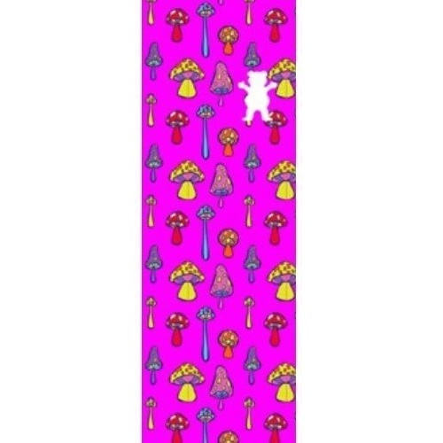 Grizzly Have A Nice Trip Purple 9 x 33 Skateboard Grip Tape Sheet