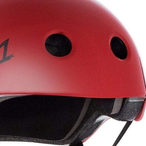 S1 S-One Lifer Certified Blood Red Gloss Helmet