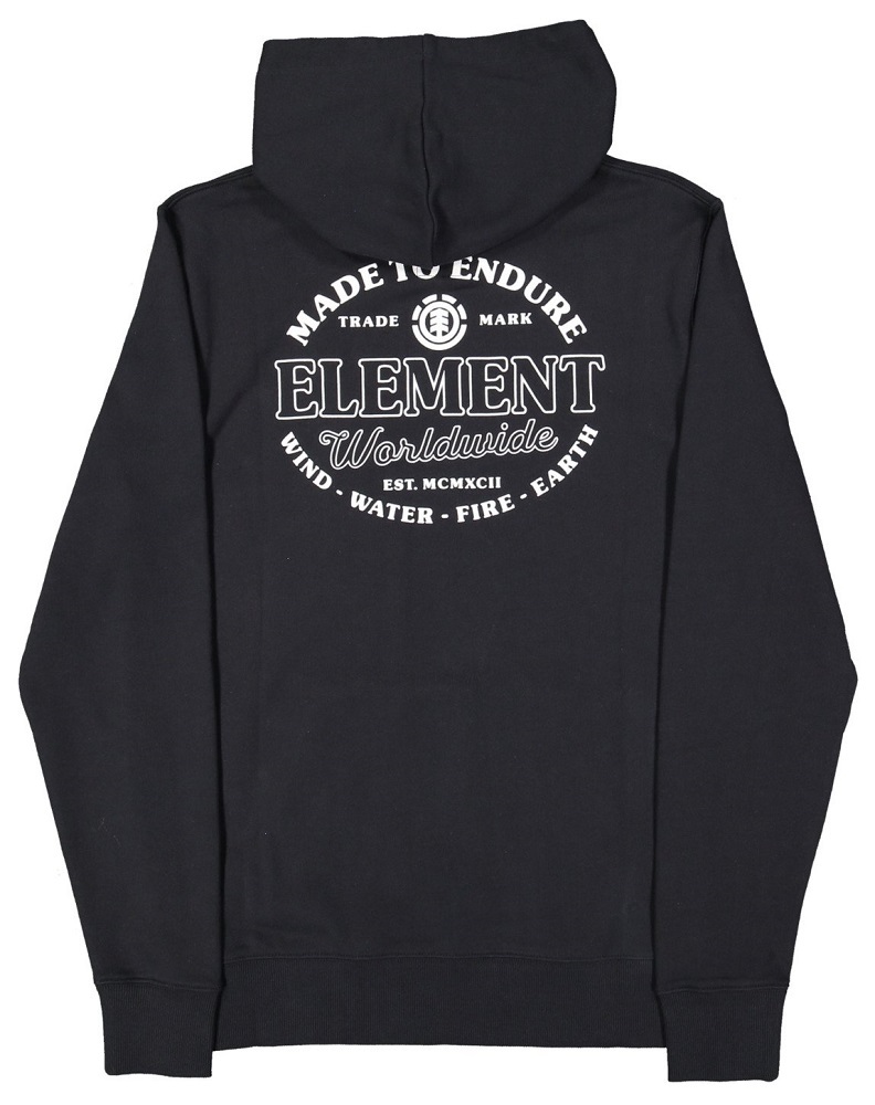 Element Endure Flint Black Hoodie