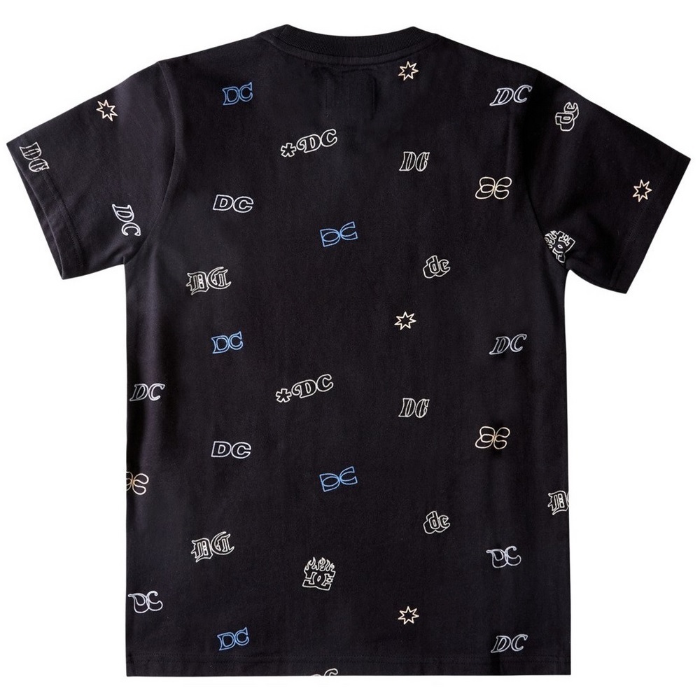 DC Wild Style Black Ditzy Multi Youth T-Shirt