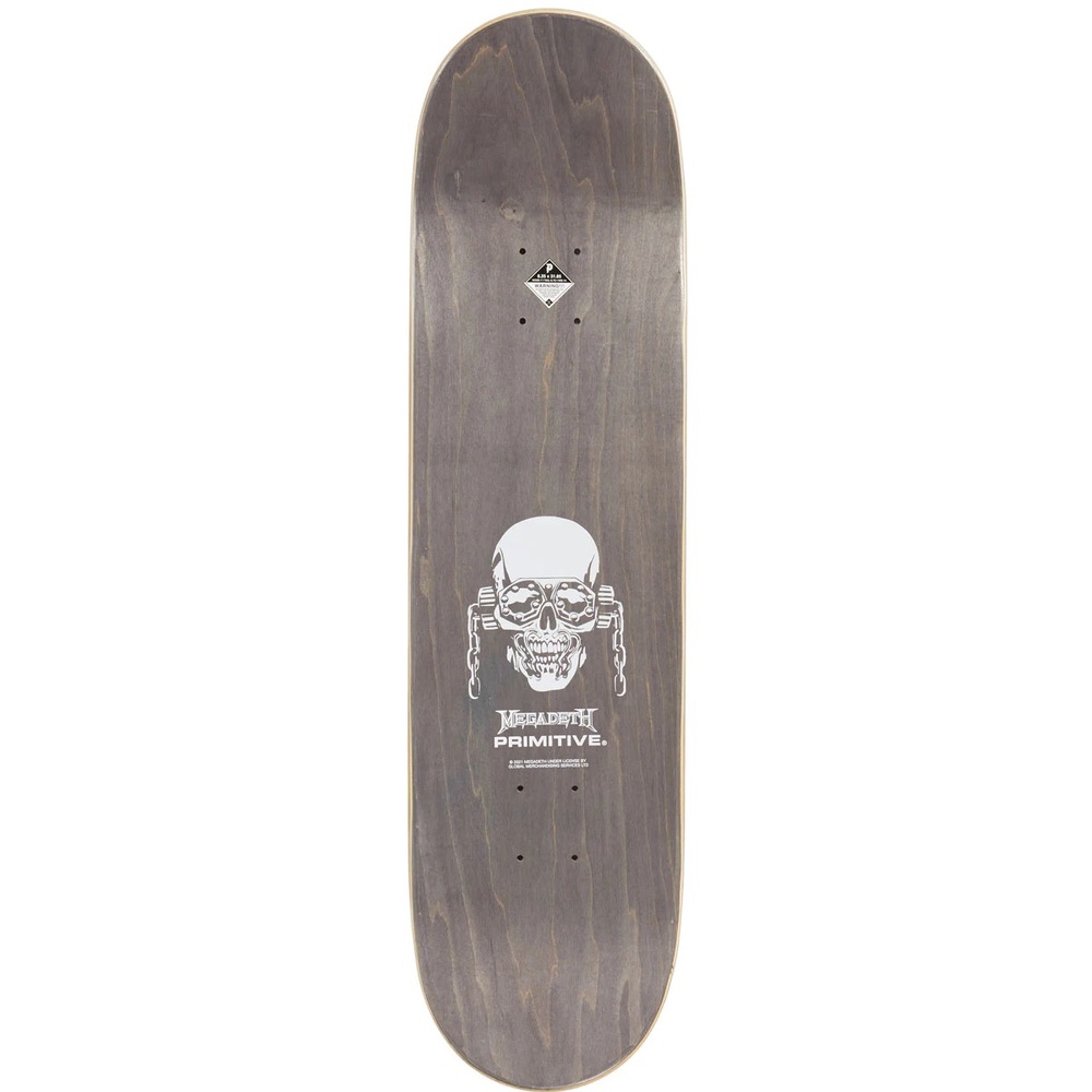Primitive x Megadeth Countdown Tiago Lemos 8.25 Skateboard Deck