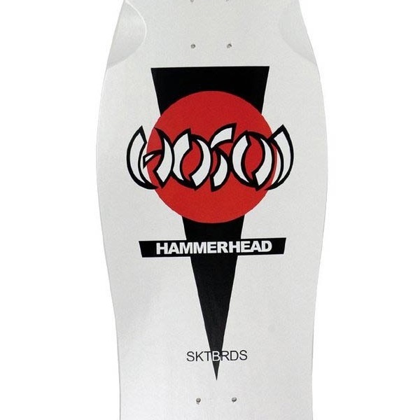 Hosoi OG Hammerhead Reissue White Skateboard Deck