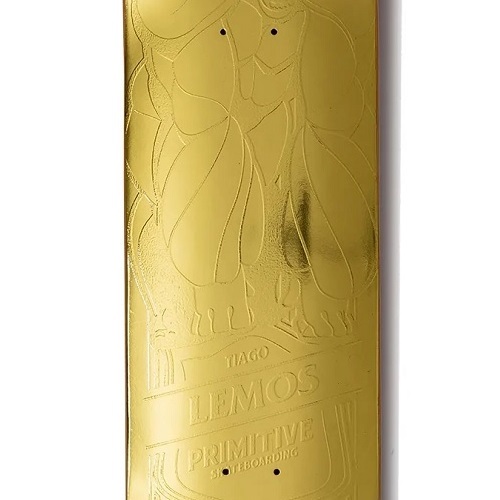 Primitive Gorilla Lemos Gold 8.25 Skateboard Deck