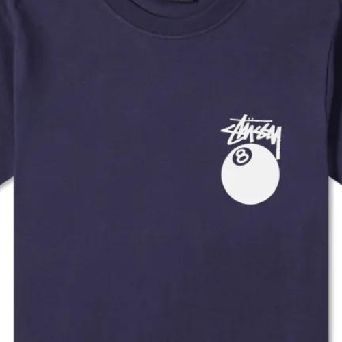 Stussy Pigment 8 Ball Purple T-Shirt