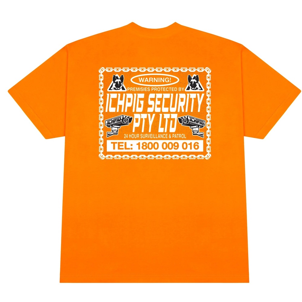 Ichpig Cam Patrol Orange Black T-Shirt
