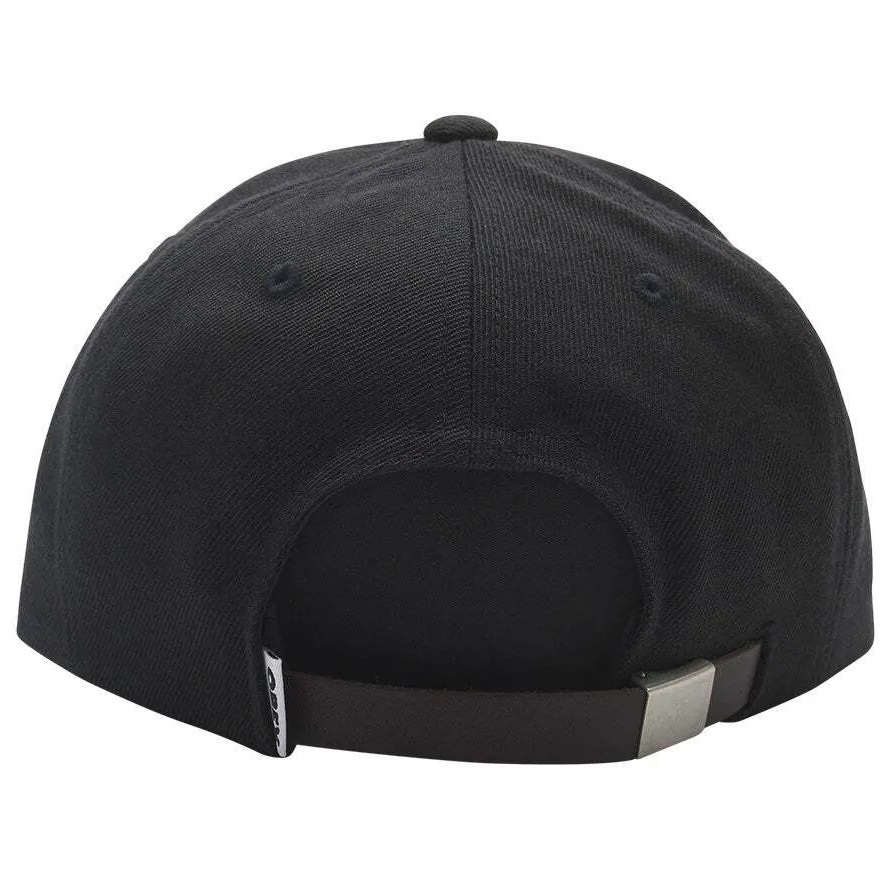 Obey Hedges Black 6 Panel Strapback Hat