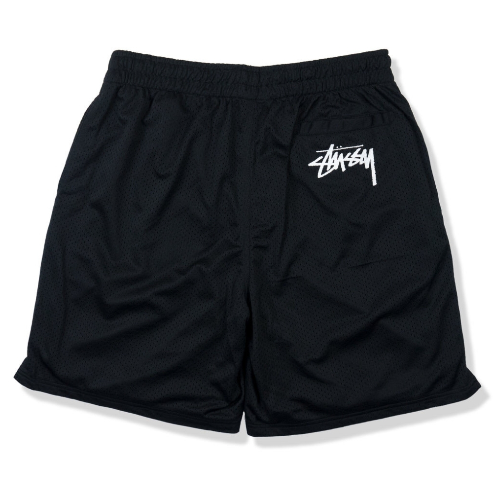 Stussy Sport Mesh Black Shorts