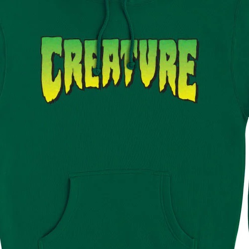 Creature Logo Green Hoodie