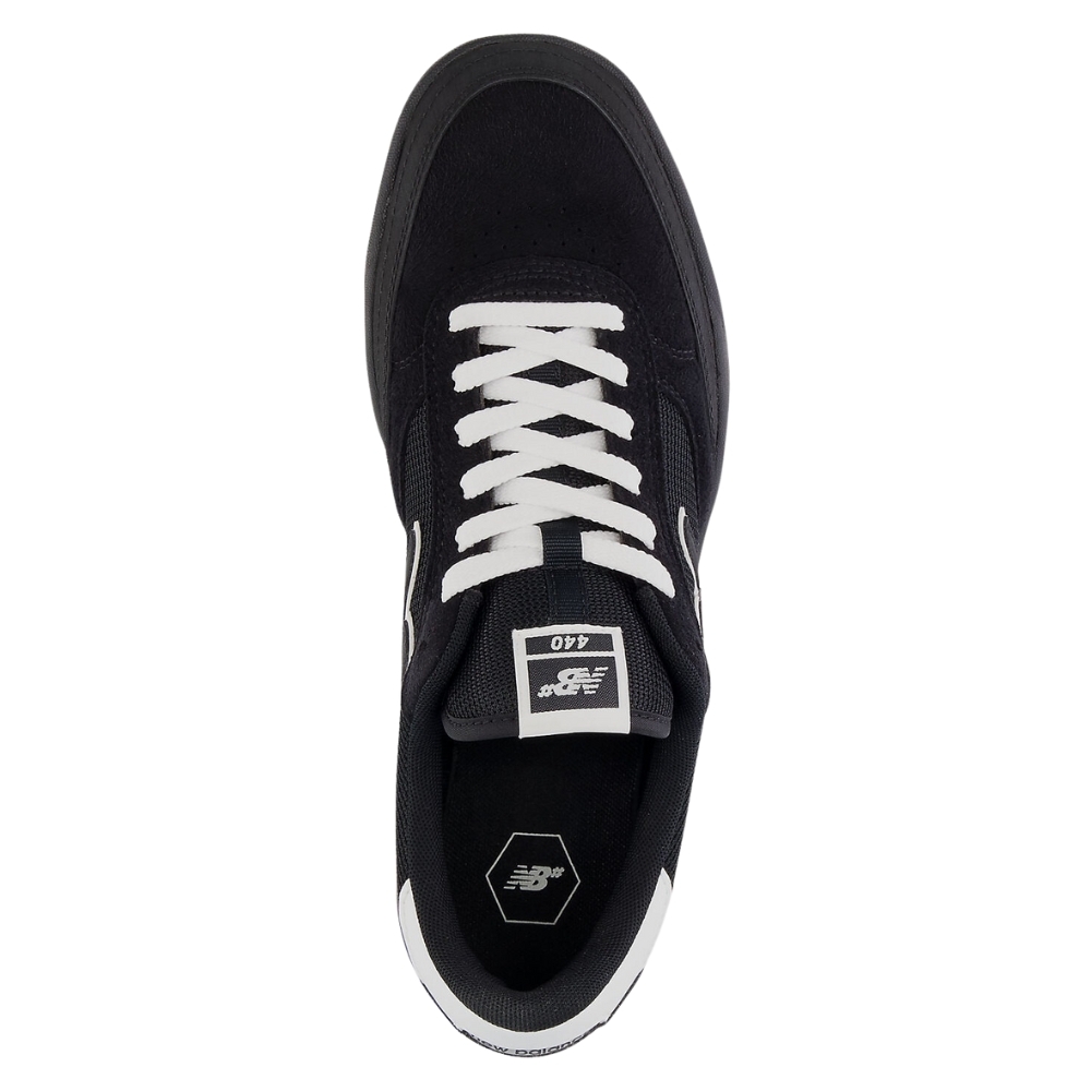 New Balance NM440LDT Synthetic Black White Mens Skate Shoes