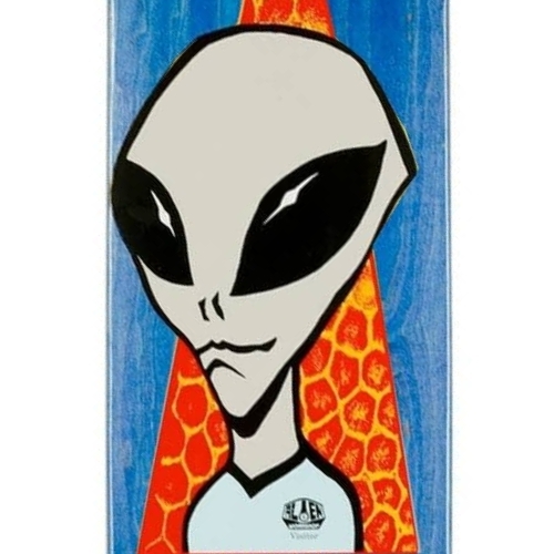 Alien Workshop Visitor Blue 8.0 Skateboard Deck