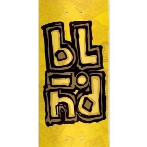 Blind OG Stacked Stamp RHM Yellow 7.75 3 Pack Skateboard Decks