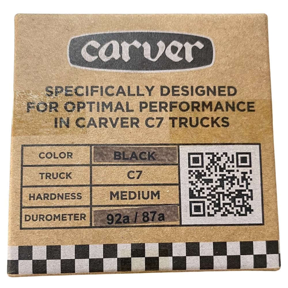 Carver C7 Truck Standard Smoke Skateboard Bushing Kit