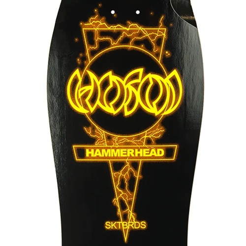 Hosoi Hammerhead Shocker Yellow Reissue Skateboard Deck