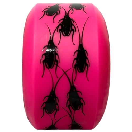 Cockroach Originals Pink 96A 63mm Skateboard Wheels