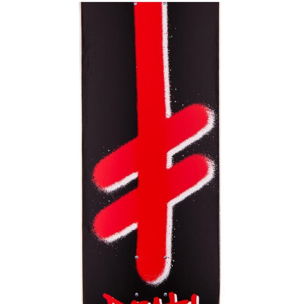 Deathwish Og Gang Logo Black Red 8.0 Skateboard Deck