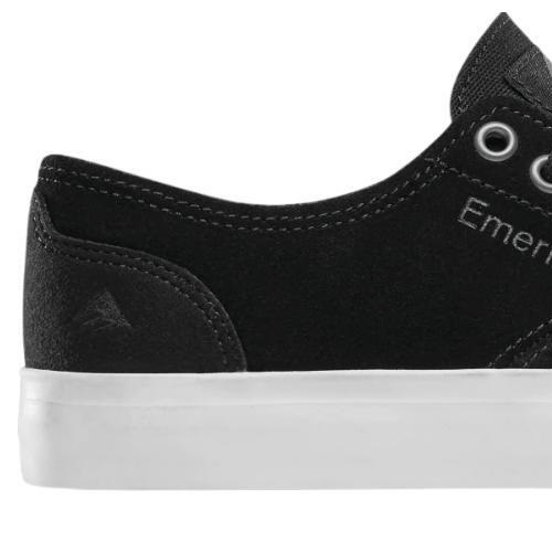 Emerica The Romero Laced Black White Gum Youth Skate Shoes