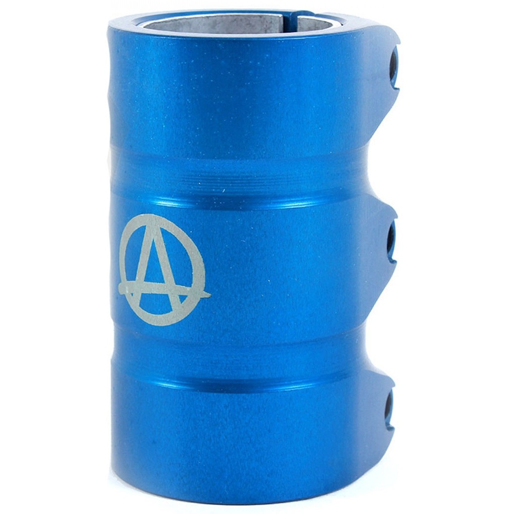 Apex Gama 3 Bolt SCS Blue Scooter Clamp