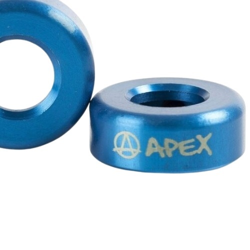 Apex Aluminium Blue Bar Ends Pair