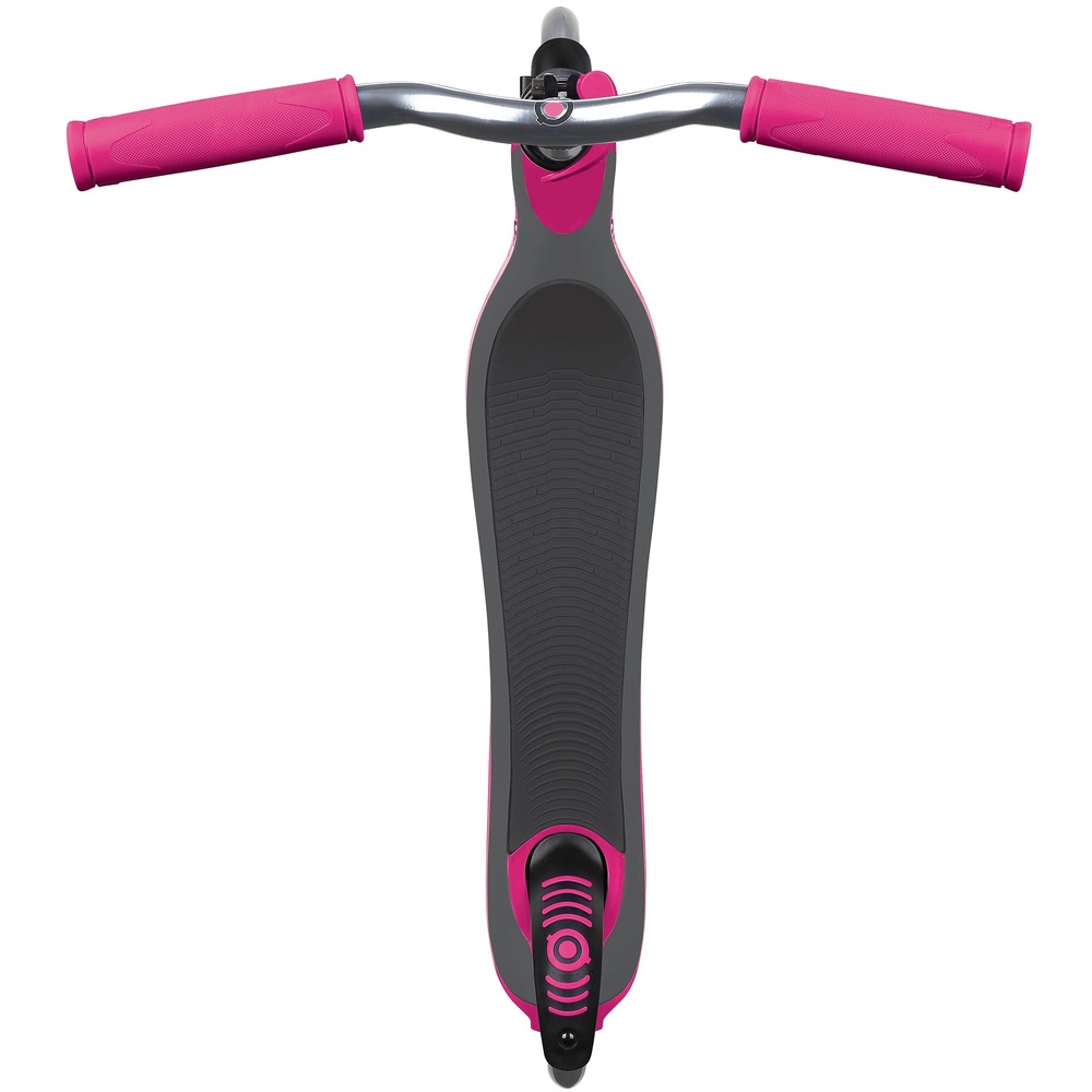 Globber 2 Wheel Flow 125 Ruby Grey Pink Scooter