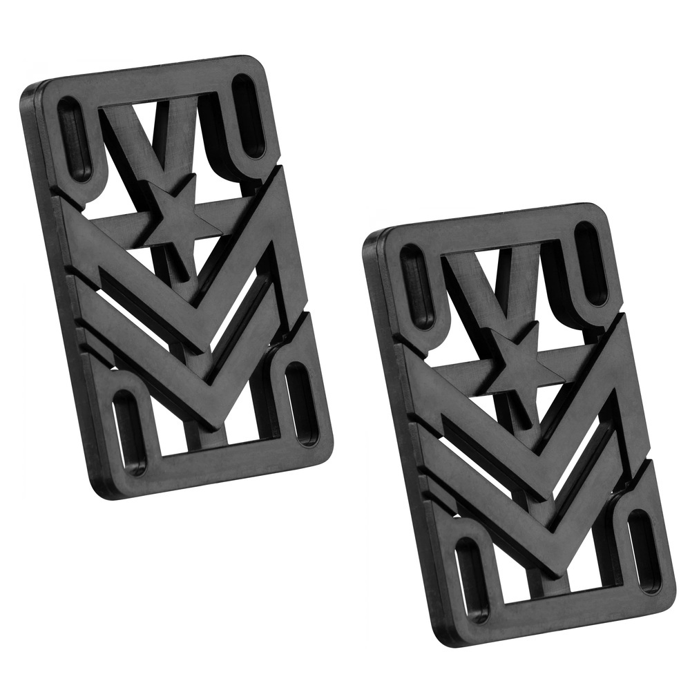 Mini Logo Black 1/2 Pair Skateboard Riser Pads