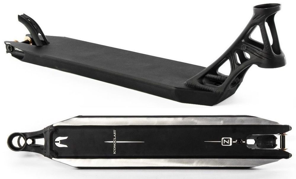 EtHIC Iconoclast Scooter Deck Black 5" Wide