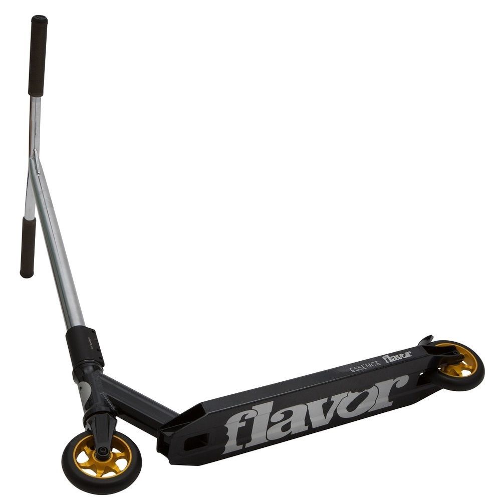 FLAVOR ESSENCE V2 COMPLETE SCOOTER CUSTOM GOLD ROLLER 600MM BAR eBay