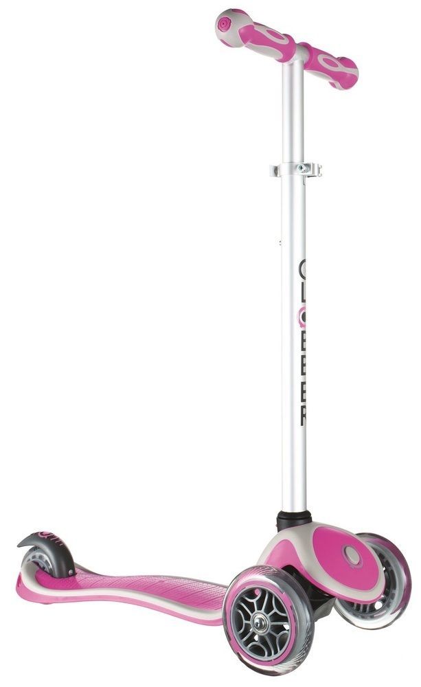 Globber Kids Mini Kick Scooter 3 Wheel Pink Primo Plus