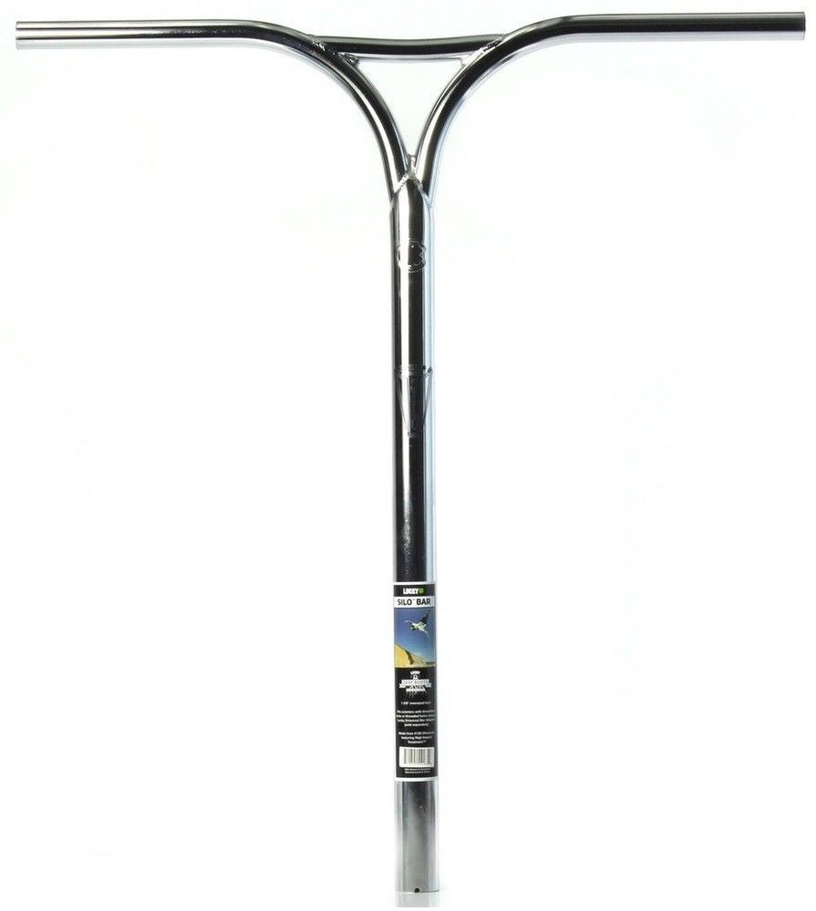 Lucky Scooter Bars Silo Oversized SCS Chrome