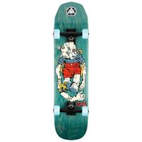 Welcome Teddy Teal Stain 7.75 Complete Skateboard
