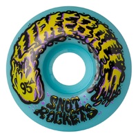 Slime Balls Snot Rockets Pastel Blue 95A 53mm Skateboard Wheels
