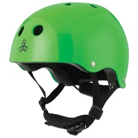 Triple 8 Lil 8 Certified Green Gloss Youth Helmet