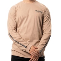 Evolve Core Khaki Long Sleeve Shirt