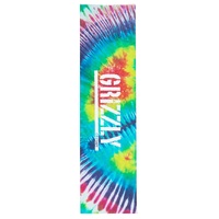 Grizzly Grip Tie Dye Fall 22 Print 3 9 x 33 Skateboard Grip Tape Sheet