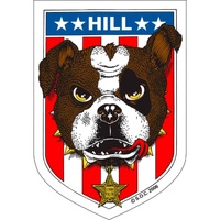 Powell Peralta Frankie Hill Bulldog Skateboard Sticker
