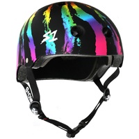 S1 S-One Lifer Certified Rainbow Swirl Helmet