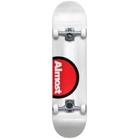 Almost Off Side White FP 7.625 Complete Skateboard