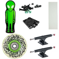 Kick Push Alien Workshop Soldier Die Cut 9.675 Custom Complete Skateboard Assembled