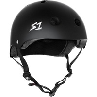 S1 S-One Mega Lifer Certified Black Matte Helmet