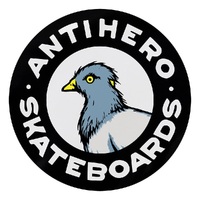Anti Hero Pigeon Round Medium Sticker