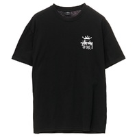 Stussy Old Skool 50 50 Pigment Black T-Shirt