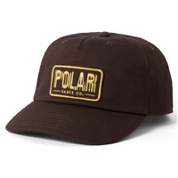 Polar Skate Co Earthquake Patch Brown Hat