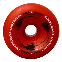 Cockroach Originals Red 96A 63mm Skateboard Wheels