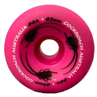 Cockroach Originals Pink 96A 63mm Skateboard Wheels