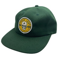 Shake Junt Skull Green Snapback Hat