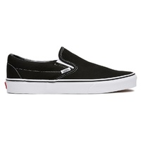 Vans Classic Slip On Black White Shoes