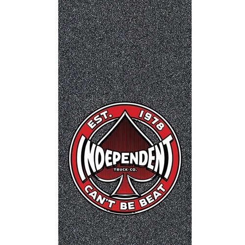 Mob X Independent Cant Be Beat 9 x 33 Skateboard Grip Tape Sheet