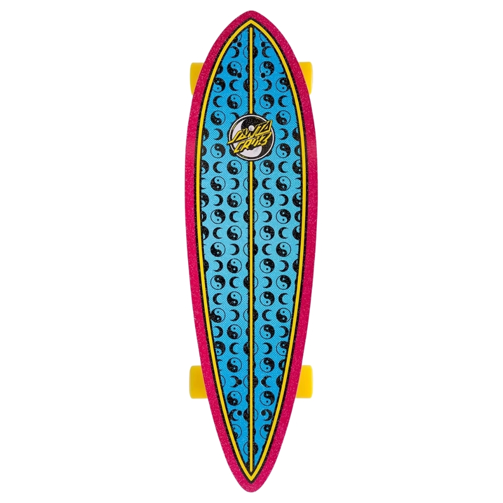 Santa Cruz Yin Yang Dot Pintail 33 Longboard Skateboard
